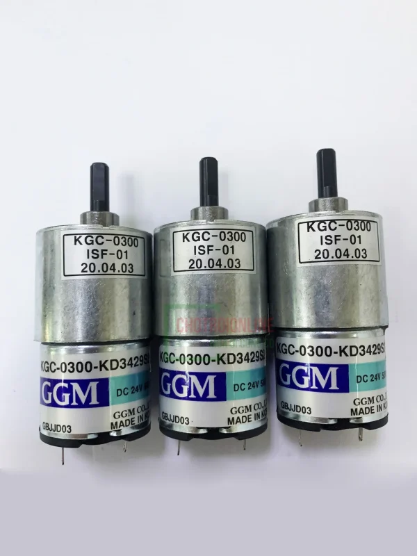 Động cơ điện 1 chiều KGC-0060-KD3429P 24VDC, 9500 RPM